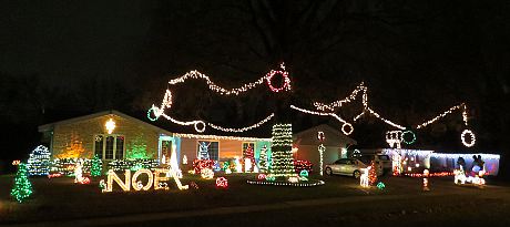 Gapske Christmas Display - Overland Park, Kansas