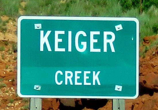 Keiger Creek - Ashland, Kansas