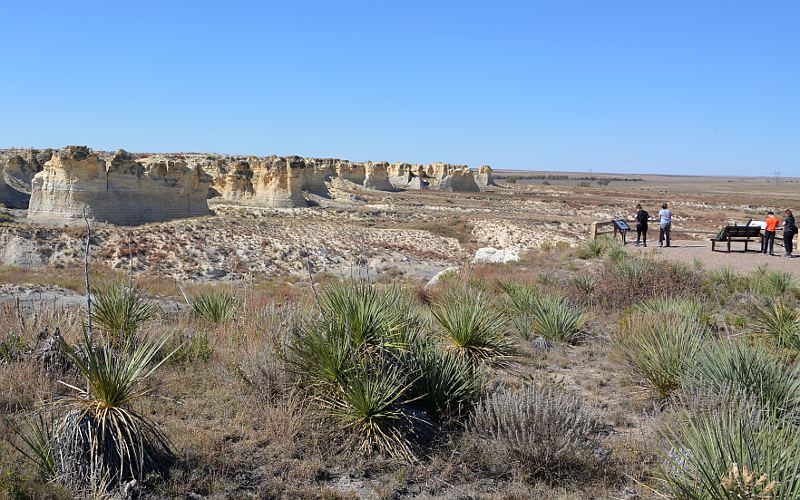 Little Jerusalem Badlands State Park scenic lookout