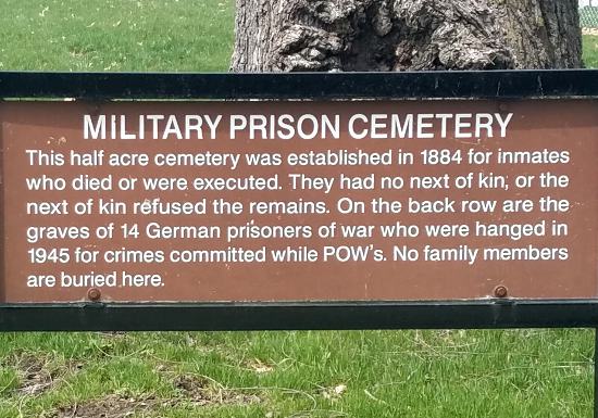 United States Disciplinary Barracks Cemetery - Fort Leavenworth, Kansas