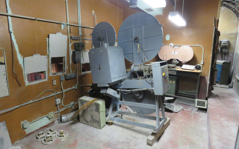 Projection Room - Colonial Fox Theatre