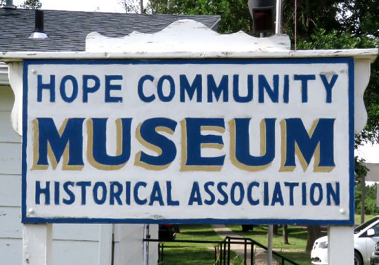 Hope Community Historical Museum - Hope, Kansas