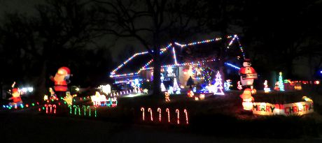 Butcher Christmas Light Display - Overland Park, Kansas