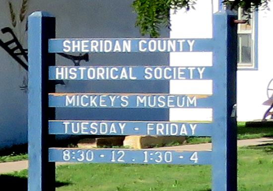 Sheridan County Historical Society and Mickey's Museum - Hoxie, Kansas