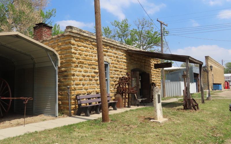 Historic Blacksmith Shop - Cuba, Kansas