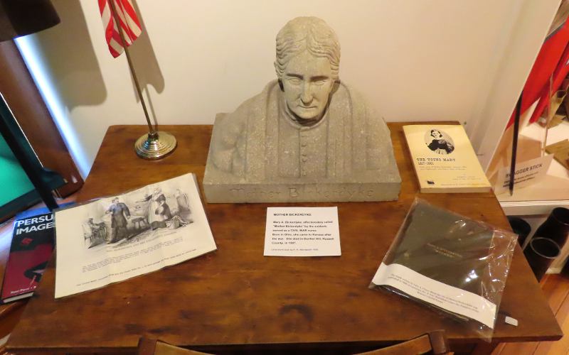 Mother Mary A. Bickerdyke exhibit