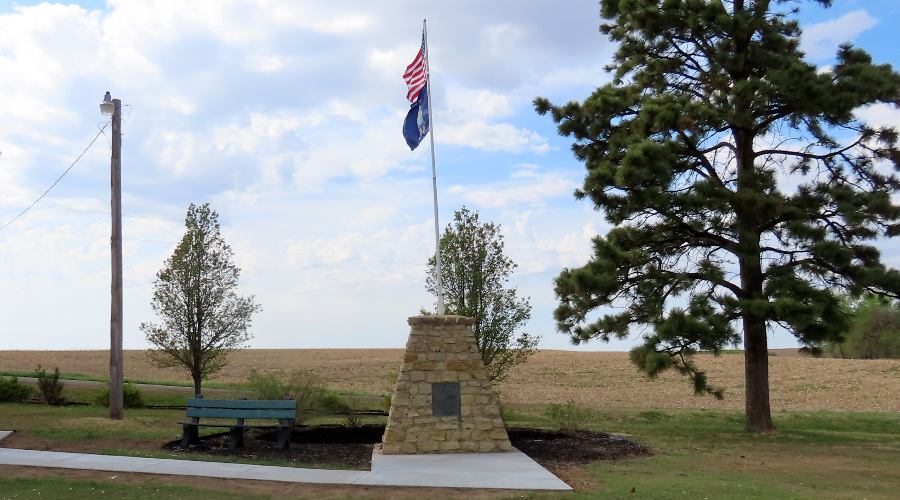 Geographical Center of the United States monument