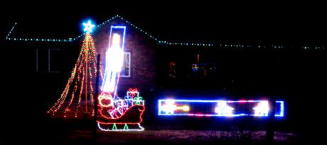 Mason Family Christmas Light Program - Edwardsville, Kansas