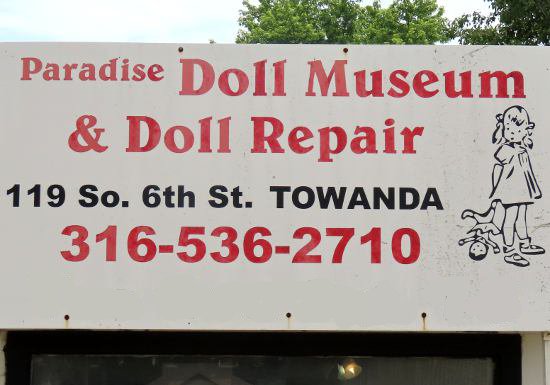 Paradise Doll Hospital and Museum - Towanda, Kansas