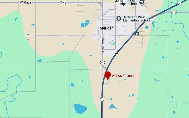 ATLAS Education Map - Meriden, Kansas