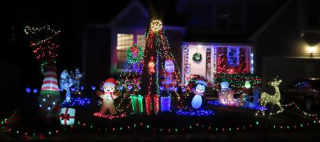 Hallet Christmas Display - Lenexa, Kansas