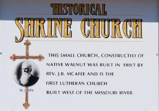 Historical Shrine Church - Valley Falls, Kansas