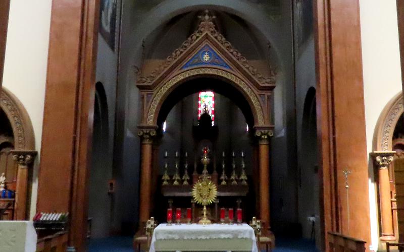 St. Benedict's Church high altar