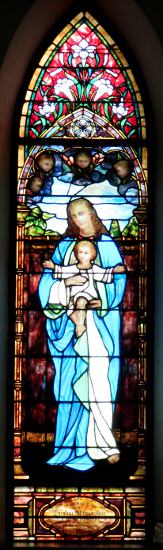 The Blessed Virgin and the Infant Christ - Tiffany, New York