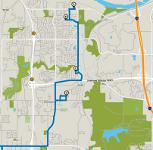 Shawnee Chrstmas Display Map