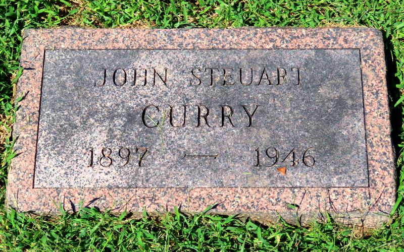 John Steuart Curry grave - Winchester, Kansas