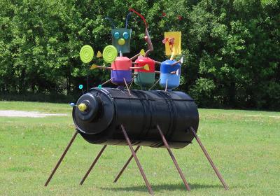 AT Sculpture Garden and Where Bugs Come Alive Studio - Anthony, Kansas