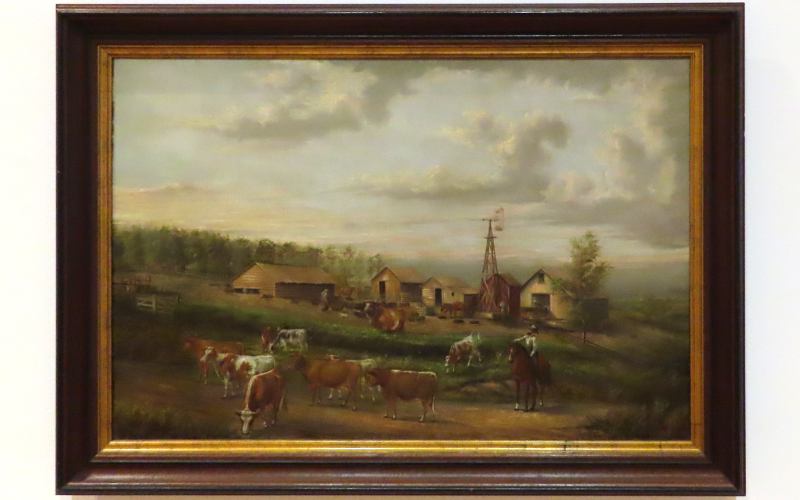 Farmsteadt, Blue Rapids, Kansas painting