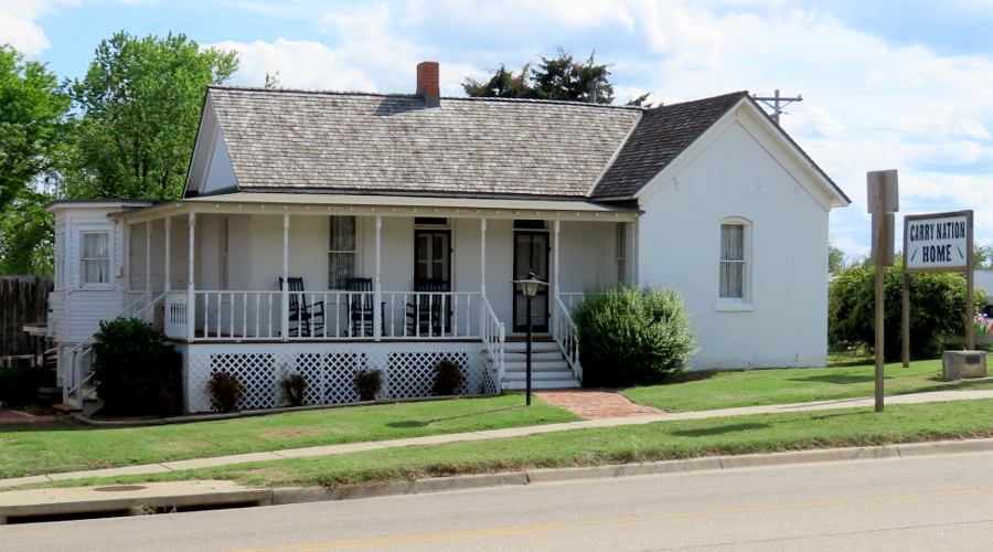 Carry A. Nation's Home - Medicine Lodge, Kansas