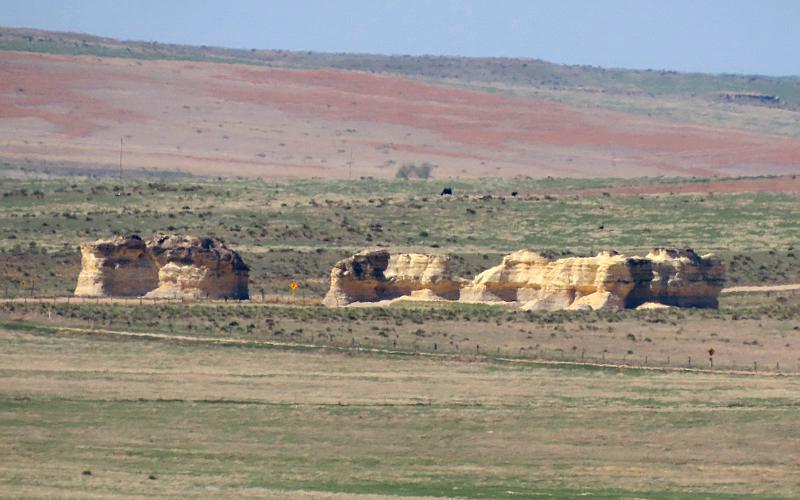 Little Pyrmmids in the distance