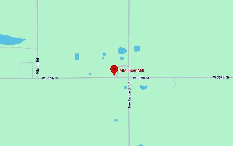 MM Fiber Mill Map - New Lancaster, Kansas