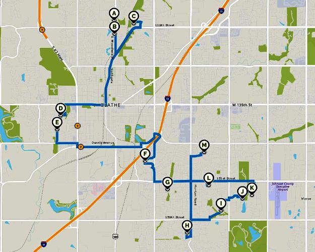 Olathe Kansas Holiday light tour