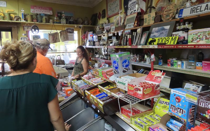 interior of Eisler Bros. Old Riverton Store