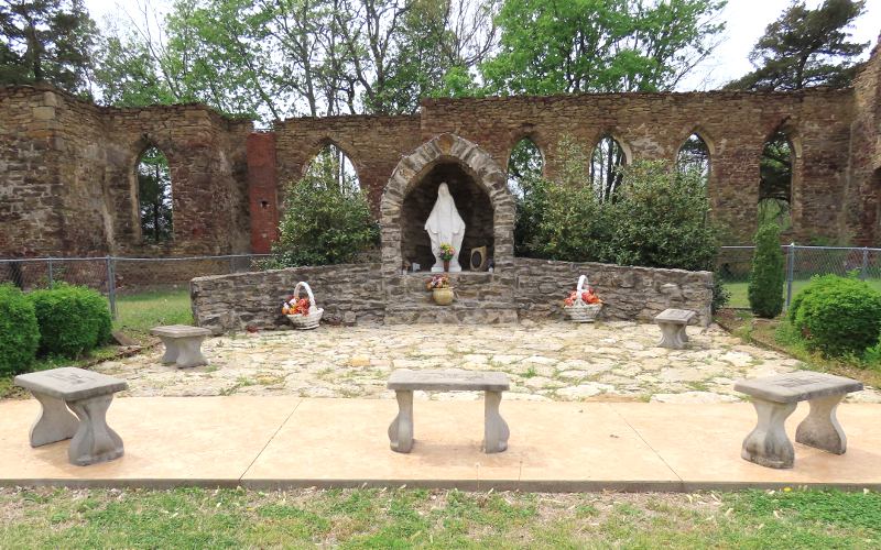 St. Aloysius Church Grotto- Greenbush, Kansas