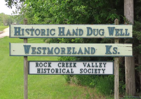 Historic Hand-Dug Well - Westmoreland, Kansas