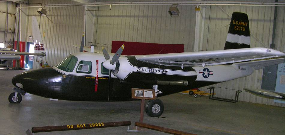 Aero Commander L-26 at Liberal Air Museum