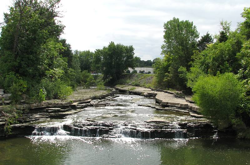 Turkey Creek Waterfall - Johnson County, Kansas (metro Kansas City)