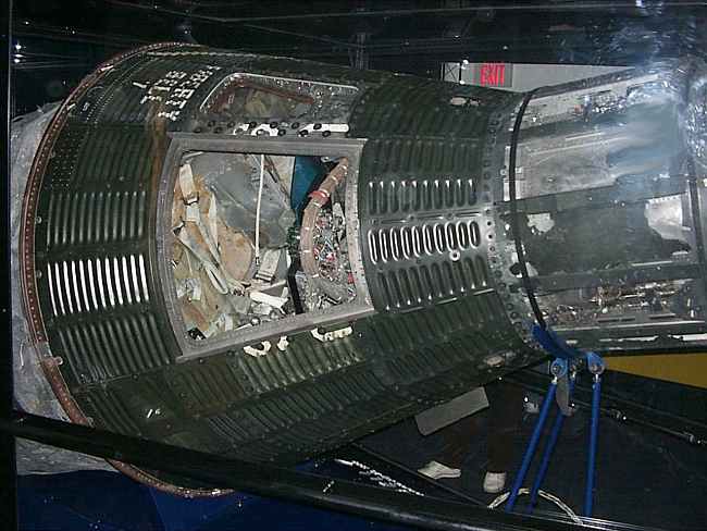 Mercury Capsule Liberty Seven at Kansas Cosmosphere