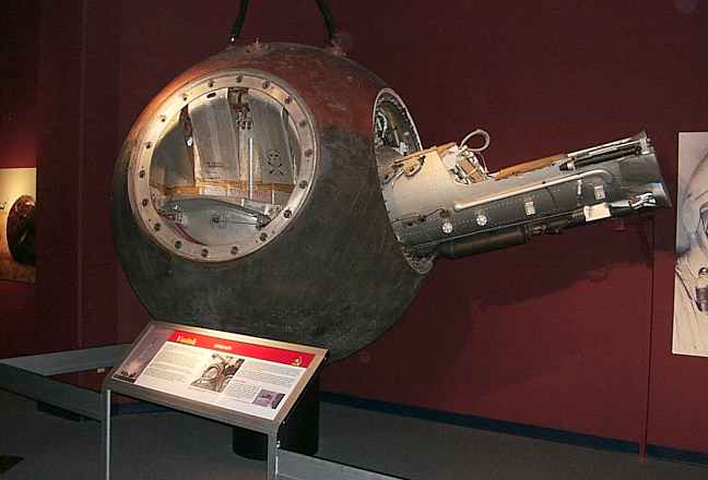 Vostok space capsule - Kanas Cosmosphere