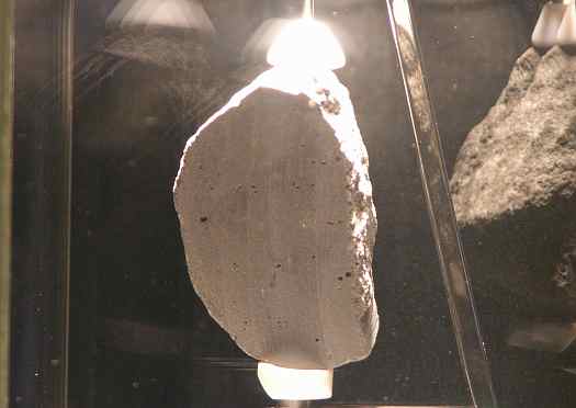 Moon Rock at Kansas Cosmosphere and Space Center