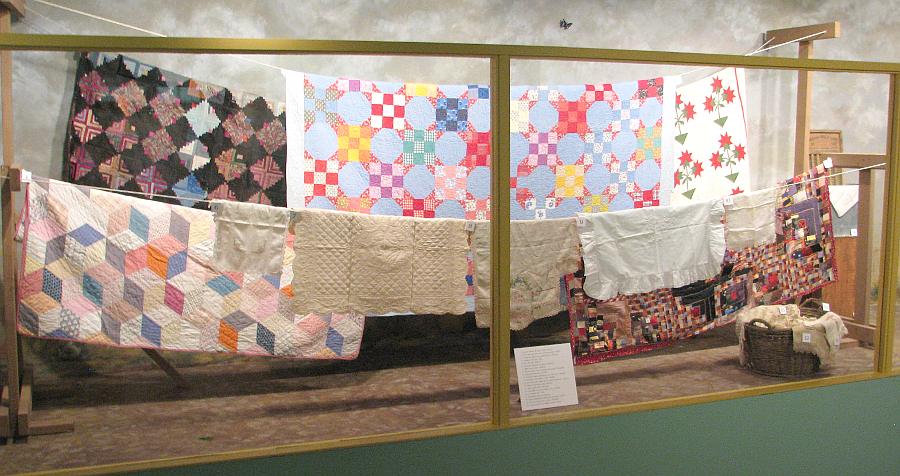 quilts at the Reno County Museum