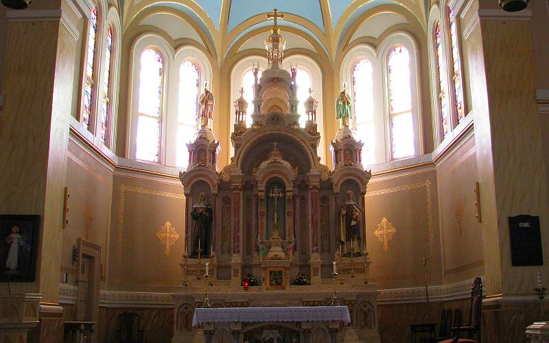 St. Teresa Catholic Church high altar