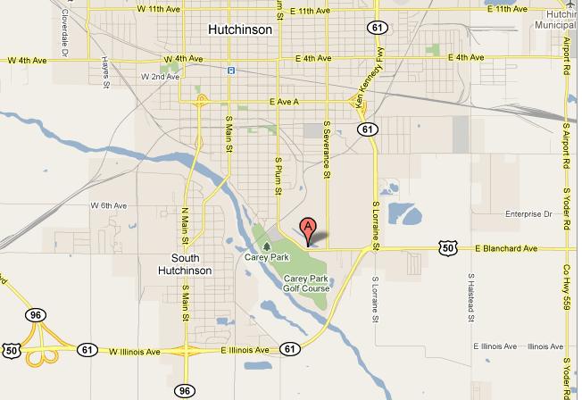 Hutchinson Zoo Map - Hutchinson, Kansas