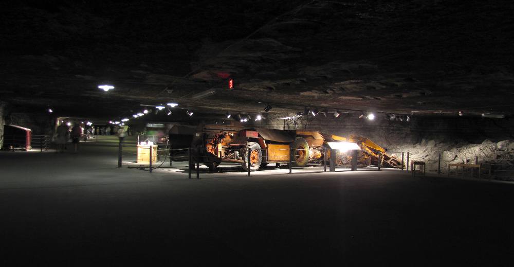 Salt mine equipment - Hutchinson, Kansas