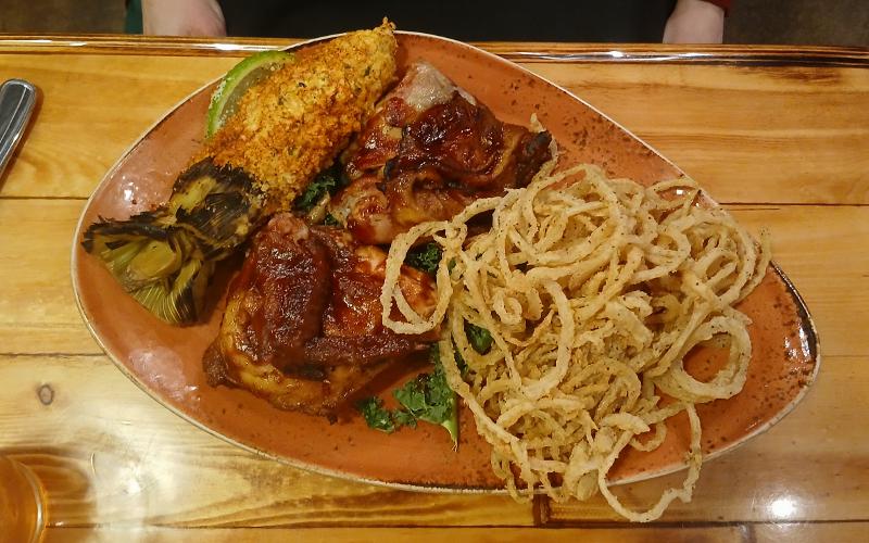 chicken dinner - Bllind Box BBQ restaurant