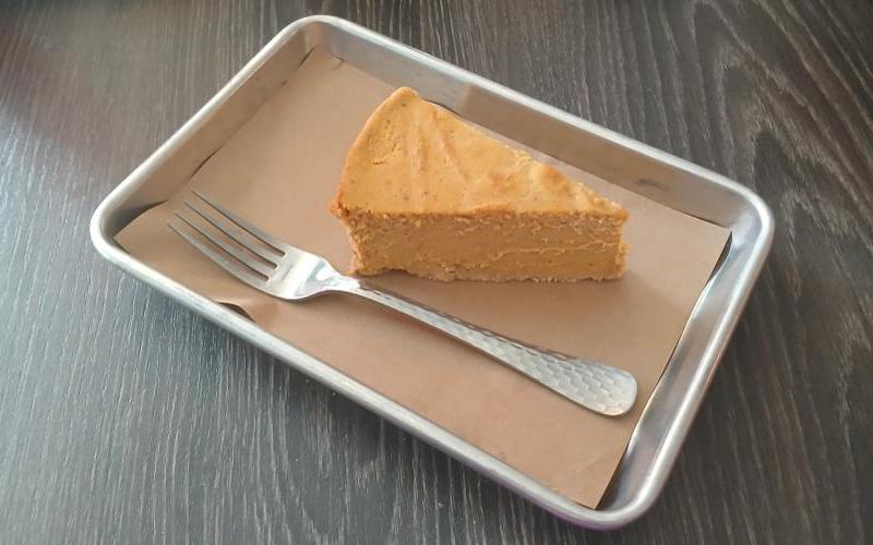 Sweet potato cheesecake - Wolfepack BBQ in Kansas City