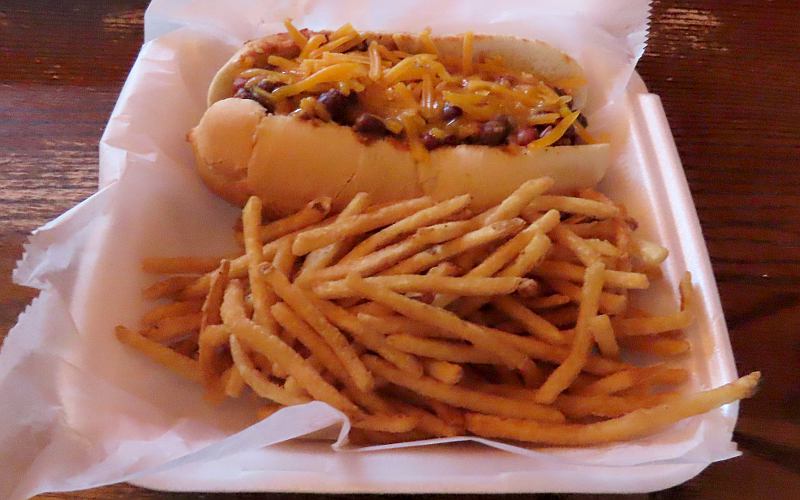 Smothered Sausage - Woodyard BBQ