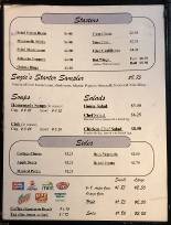 Suzie Q's Scup and salad menu - Kansas City, Kansas