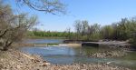 Neosho River overflow dam - McCune, Kansas