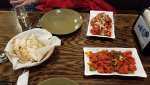 Chicken Manchuria and chilli chicken apetizers - Hyderabad Darbar
