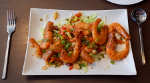 Salt and pepper shrimp at Monkey King BBQ