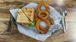 BLT and onion rings - Dagwood's Cafe