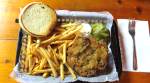 chicken fried steak sandwich - Four Corners Steakhouse