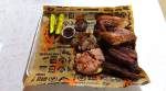 Clay Can BBQ Bistro Sampler - Kansas City BBQ Bistro's Hickory Log