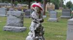 Carrie Frances Kiene grave marker - Topeka, Kansas