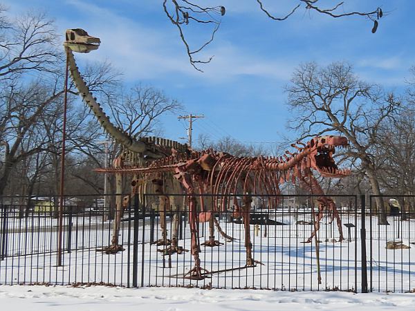 Erie Dinosaur Park - Erie, Kansas
